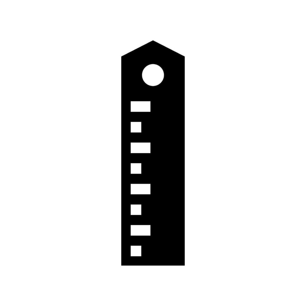 Measuring Icon Vector Symbol Design Illustration