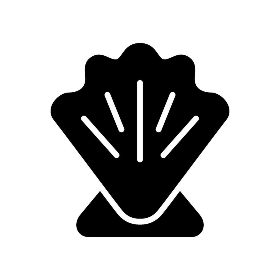 Shell Icon Vector Symbol Design Illustration
