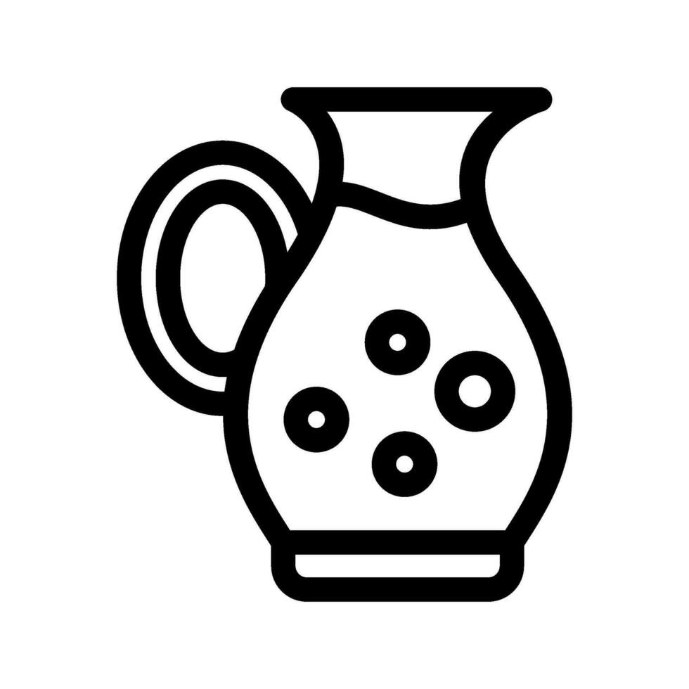 Punch Juice Icon Vector Symbol Design Illustration