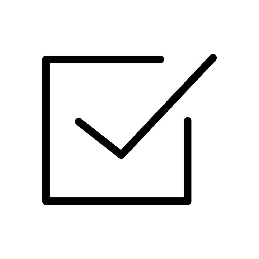 cheque icono vector símbolo diseño ilustración