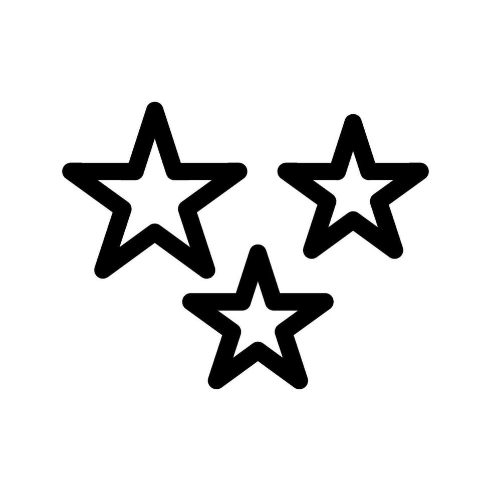 Stars Icon Vector Symbol Design Illustration