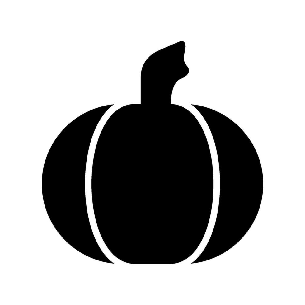 calabaza icono vector símbolo diseño ilustración