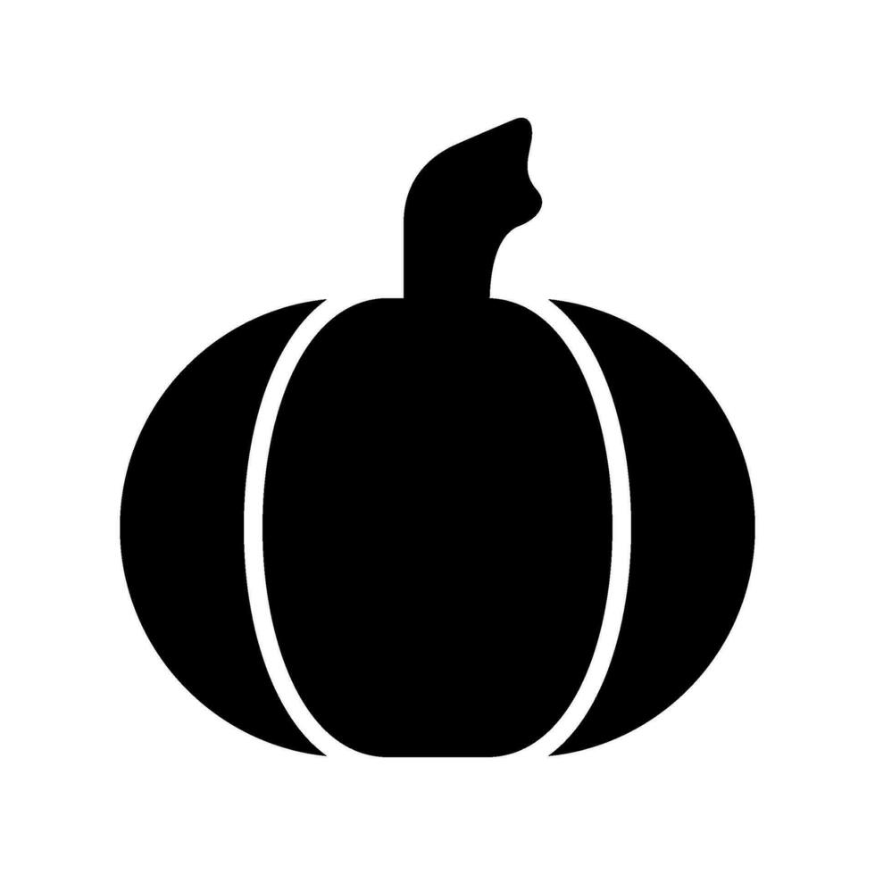 Pumpkin Icon Vector Symbol Design Illustration