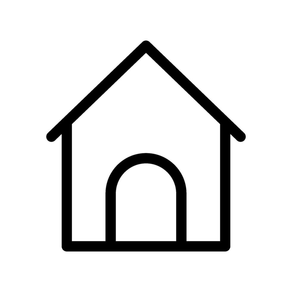 Home Icon Vector Symbol Design Illustration