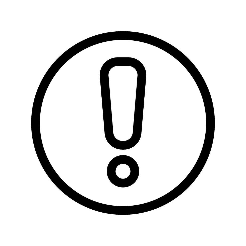 Error Icon Vector Symbol Design Illustration