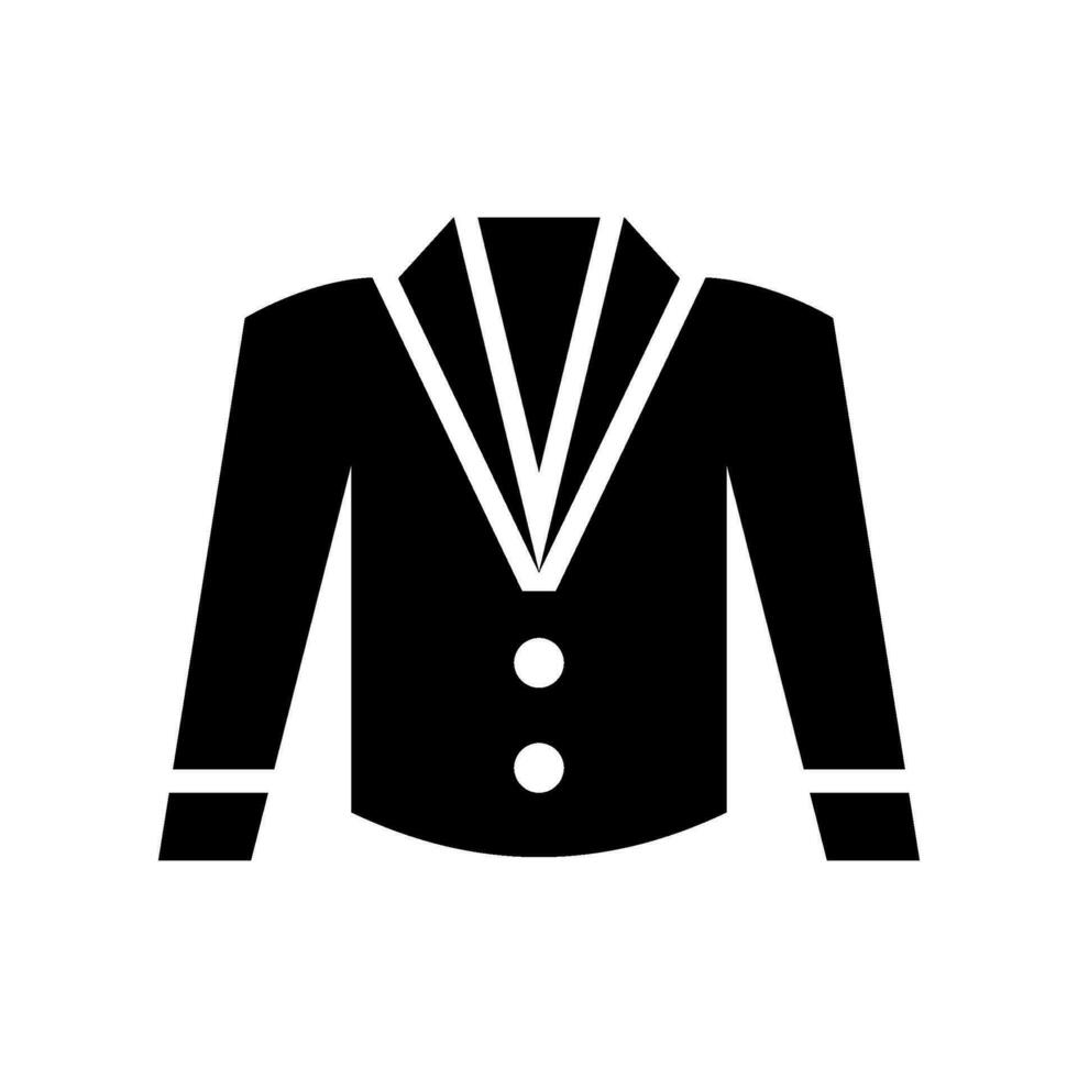 Male Suit Icon Vector Symbol Design Illustration