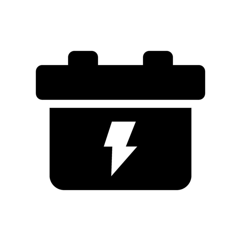 Battery Icon Vector Symbol Design Illustration