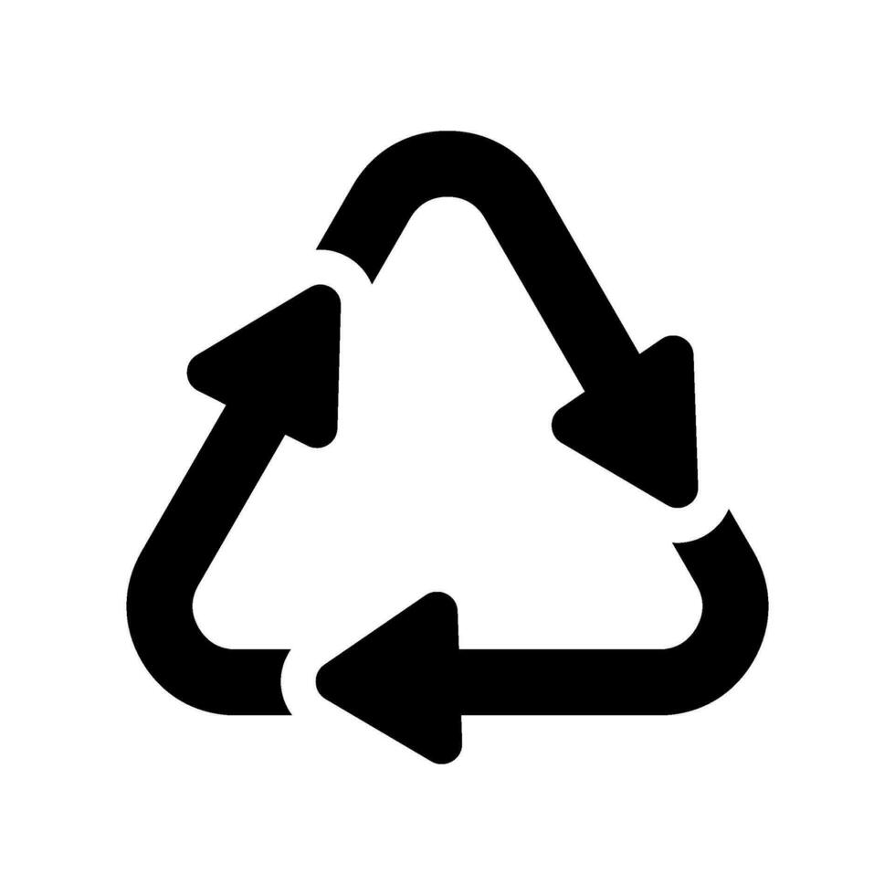 Recycle Icon Vector Symbol Design Illustration