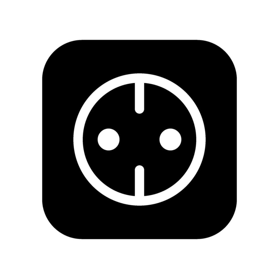 Socket Icon Vector Symbol Design Illustration