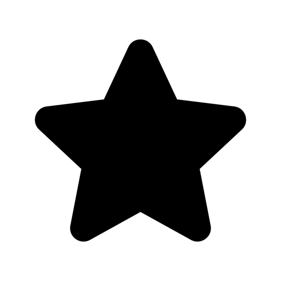 Star Icon Vector Symbol Design Illustration