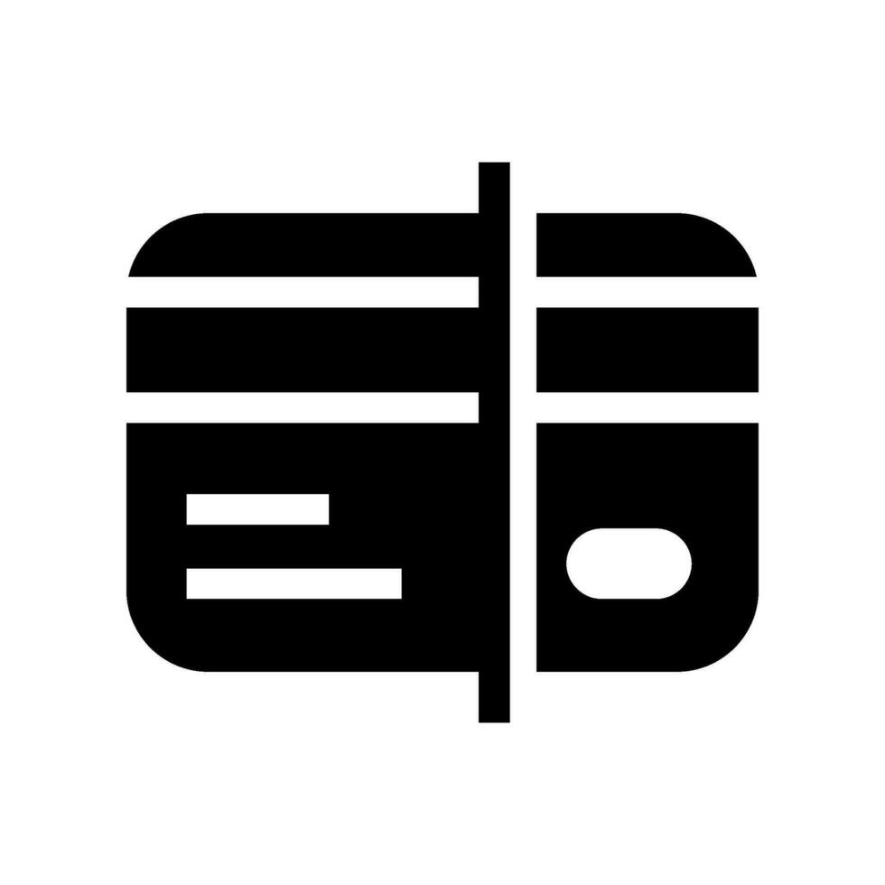Card Scan Icon Vector Symbol Design Illustration