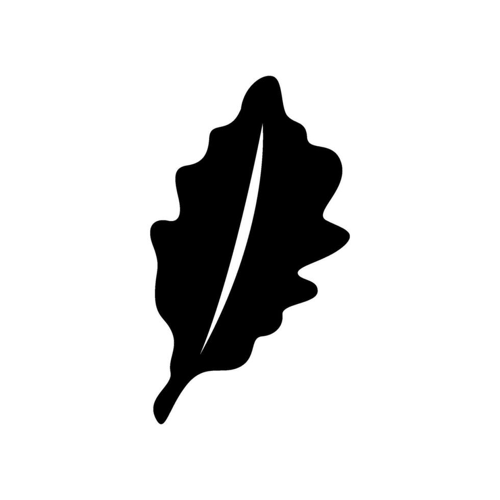 Leaf Icon Vector Symbol Design Illustration