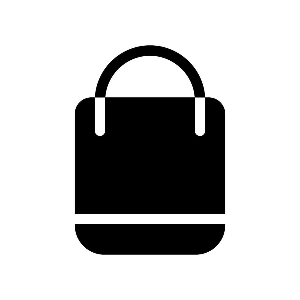 Bag Icon Vector Symbol Design Illustration