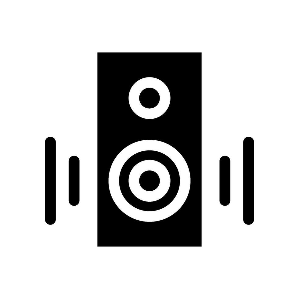 Speaker Icon Vector Symbol Design Illustration