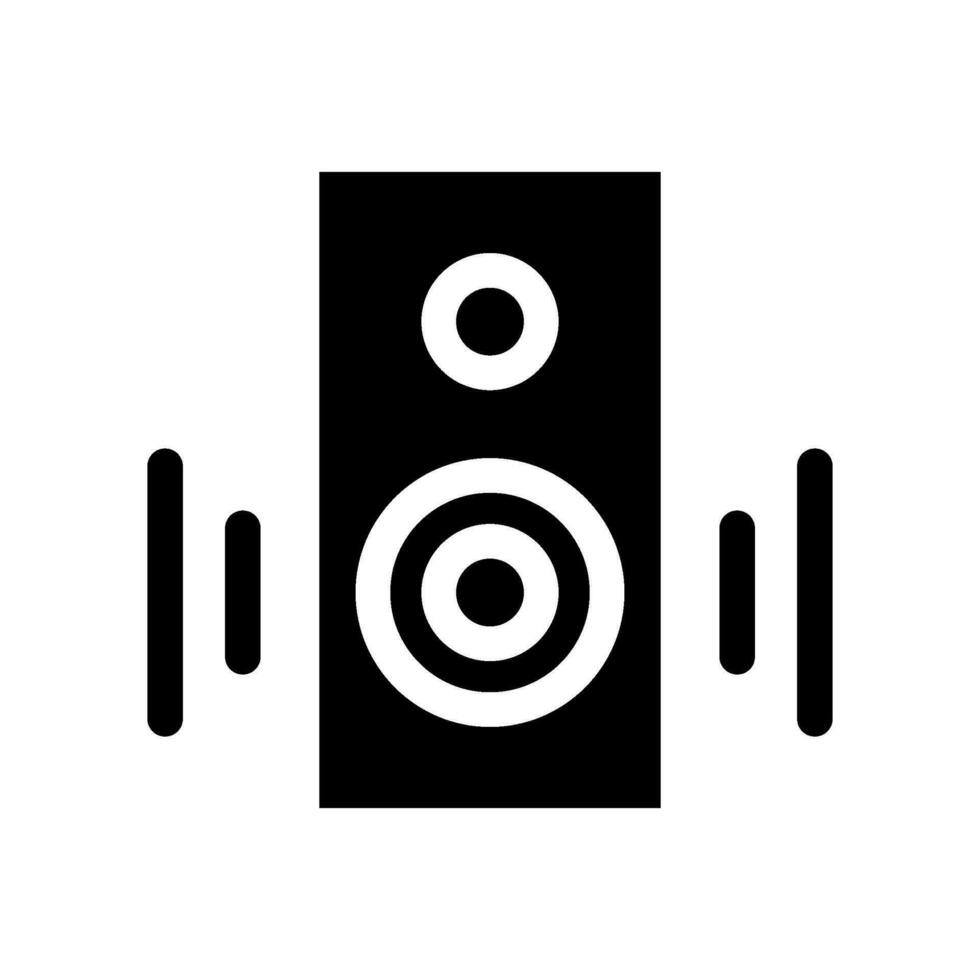 Speaker Icon Vector Symbol Design Illustration