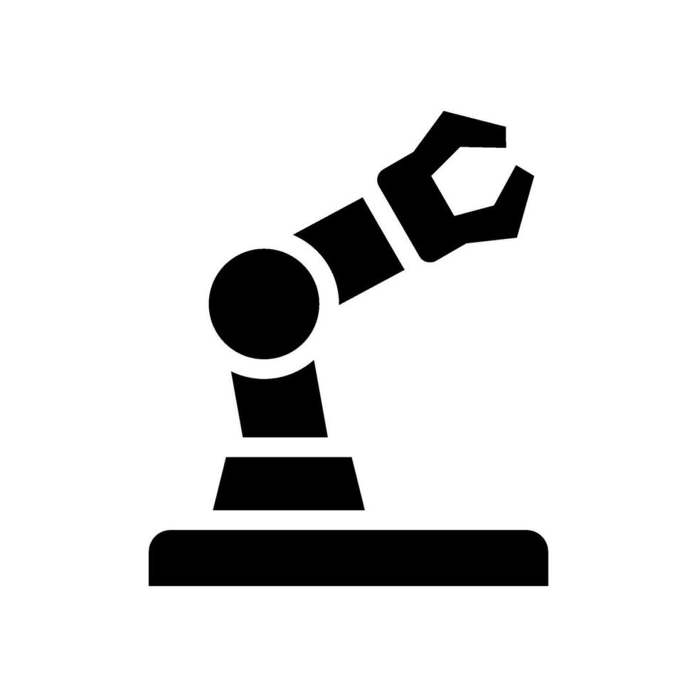 robótica icono vector símbolo diseño ilustración