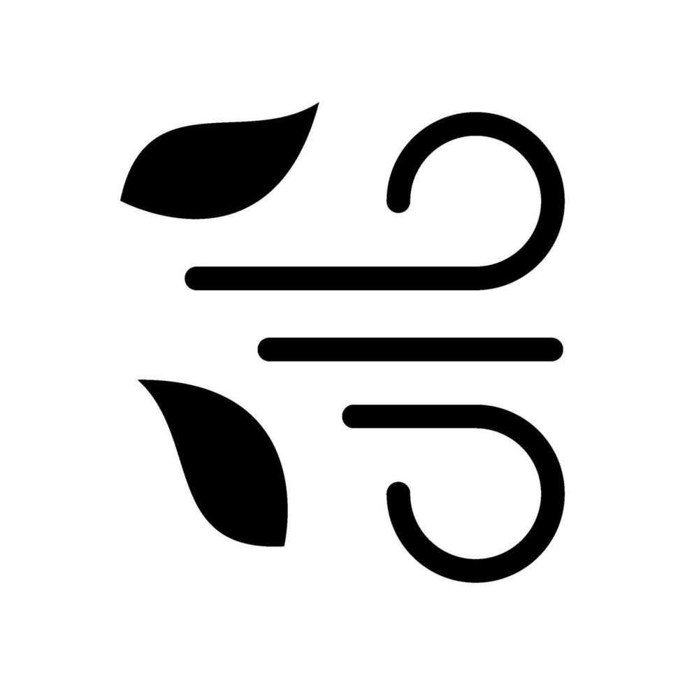 Wind Icon Vector Symbol Design Illustration