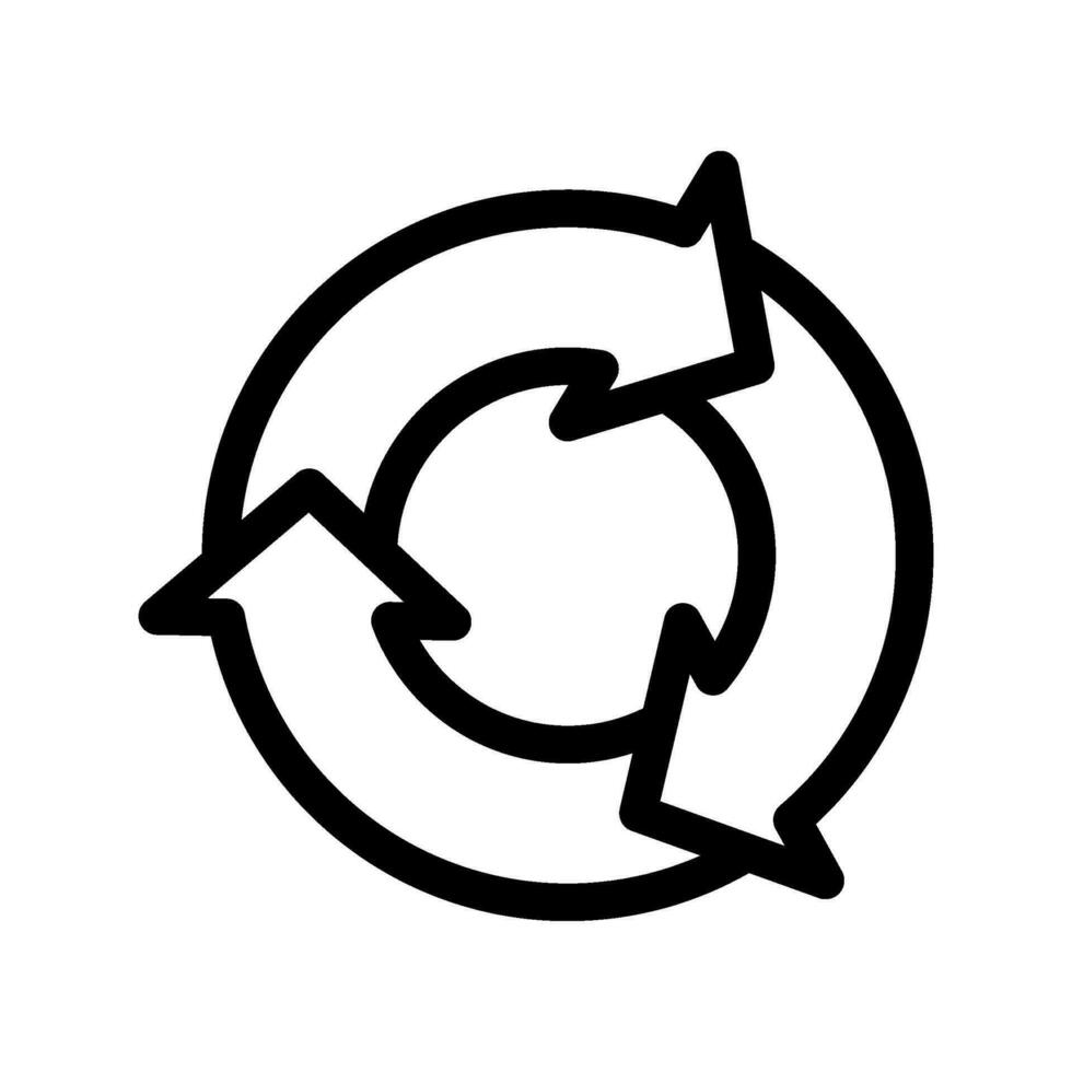 Recycle Icon Vector Symbol Design Illustration