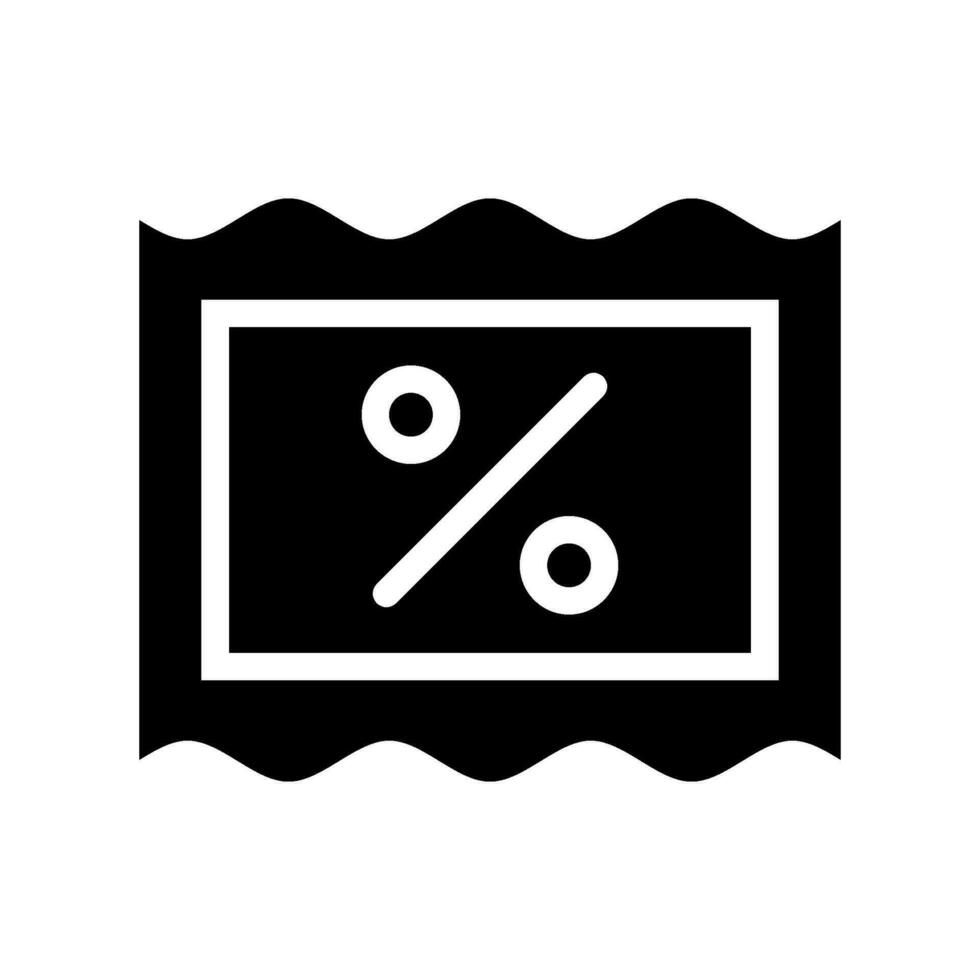 Coupon Icon Vector Symbol Design Illustration