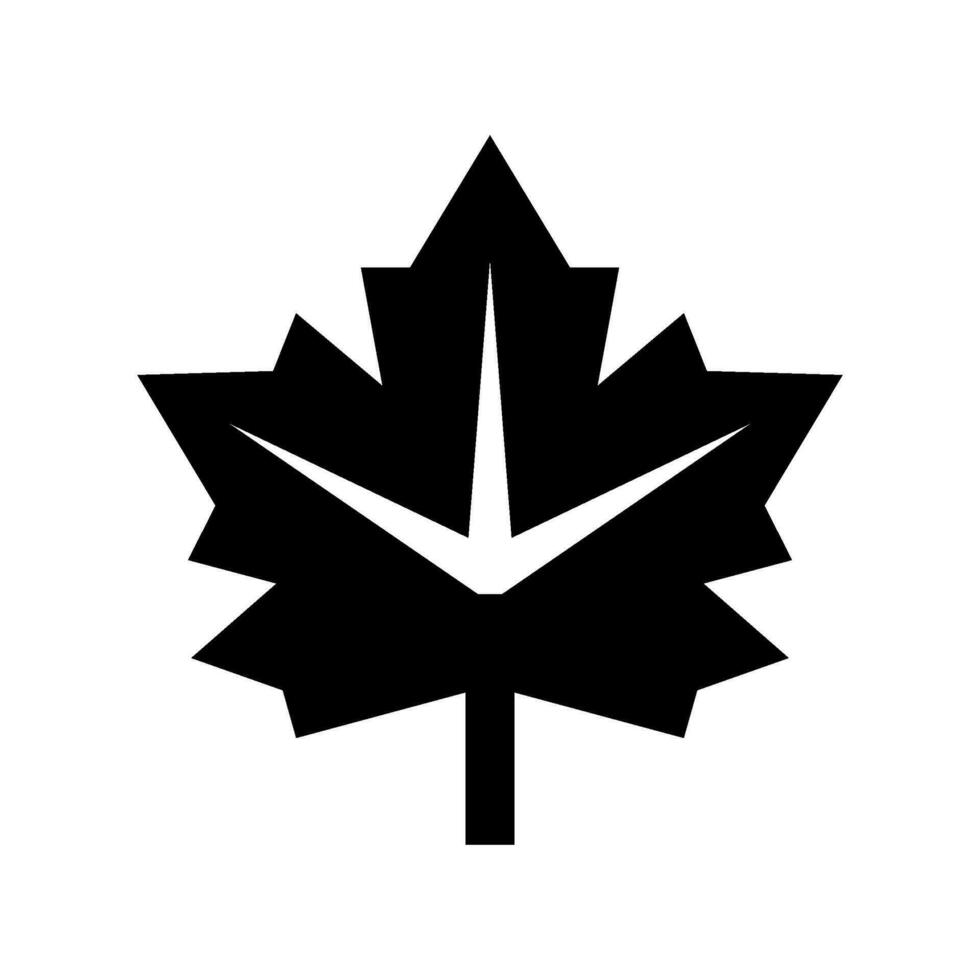 Maple Icon Vector Symbol Design Illustration