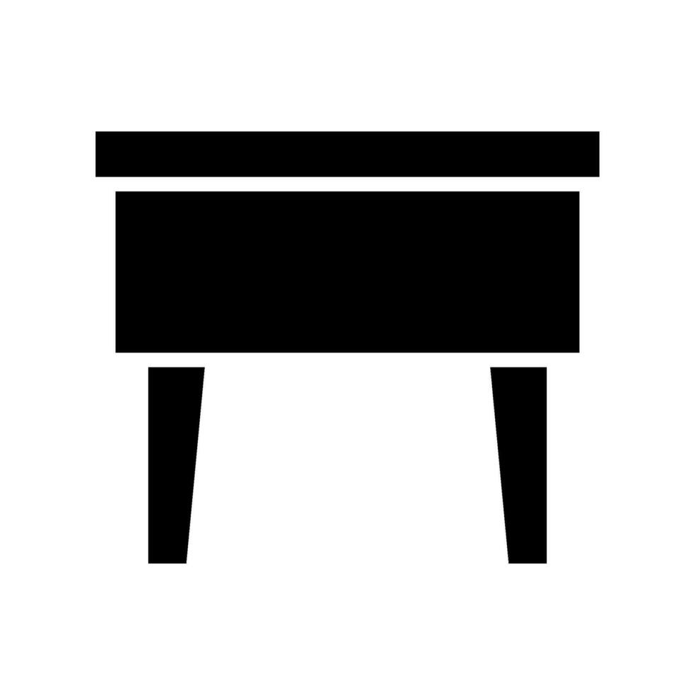 Table Icon Vector Symbol Design Illustration