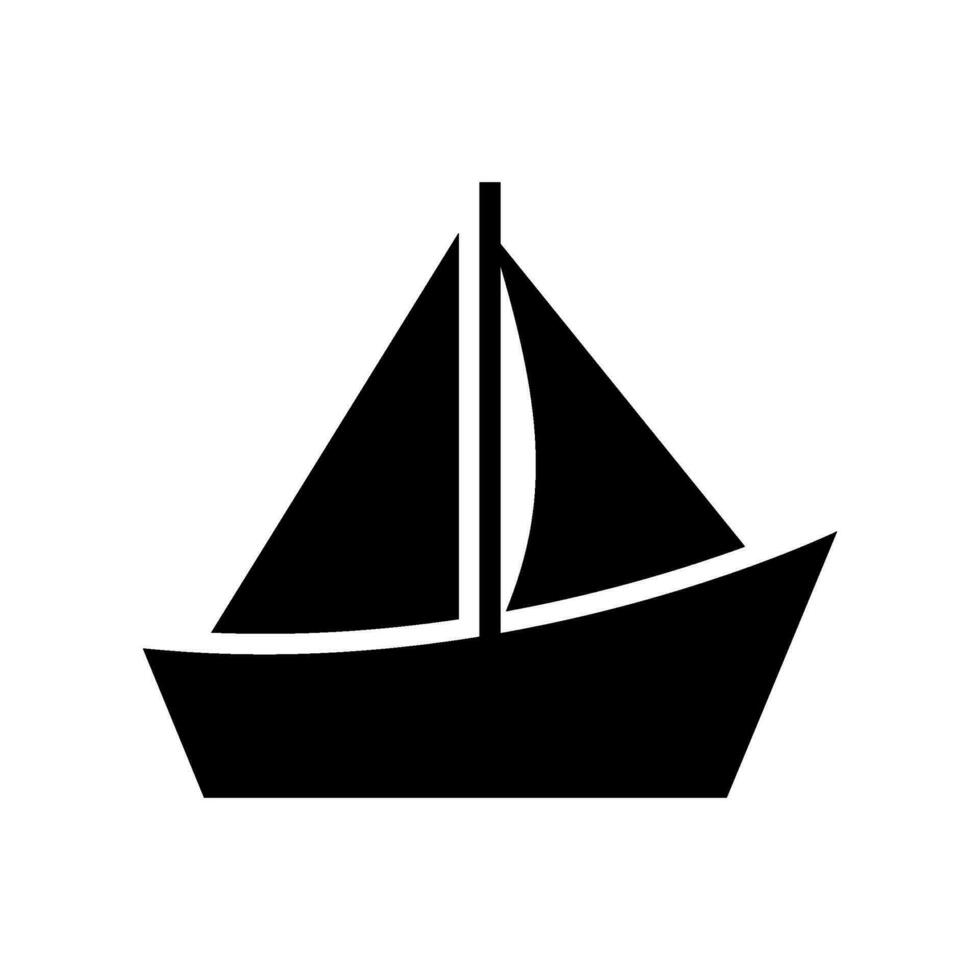 Boat Icon Vector Symbol Design Illustration