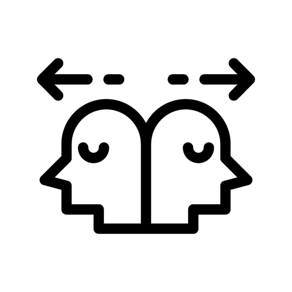 Conflict Icon Vector Symbol Design Illustration