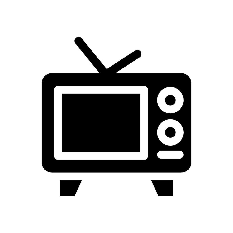 Tv Icon Vector Symbol Design Illustration