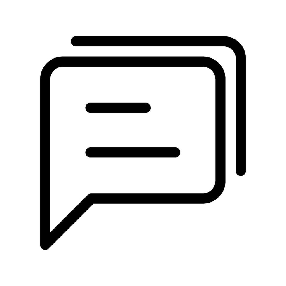 Chat Icon Vector Symbol Design Illustration