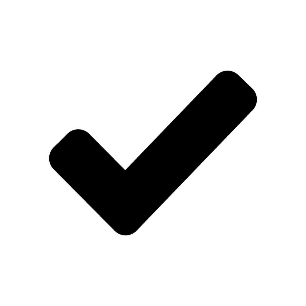 Check Icon Vector Symbol Design Illustration