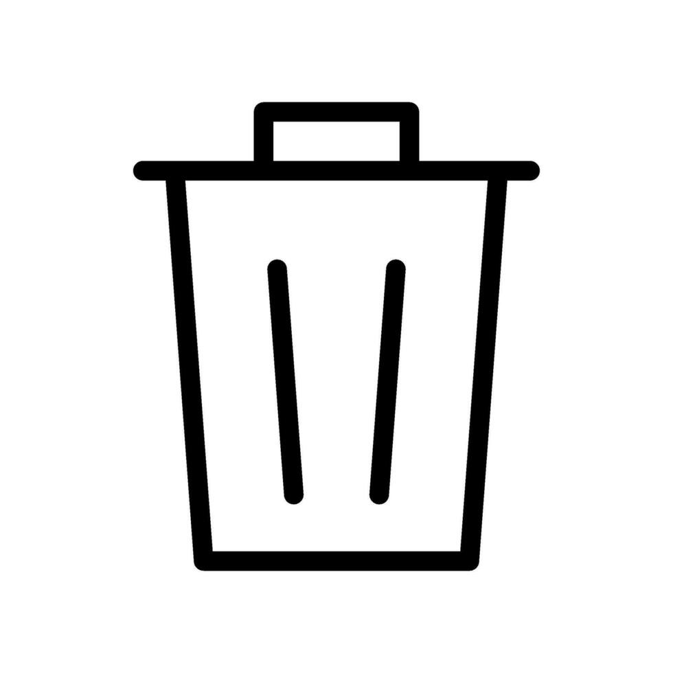 Delete Icon Vector Symbol Design Illustration