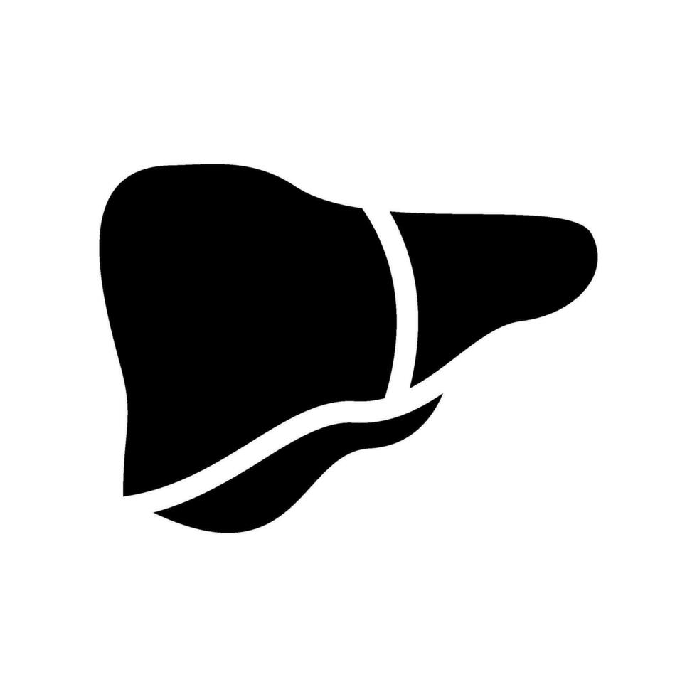 Liver Icon Vector Symbol Design Illustration