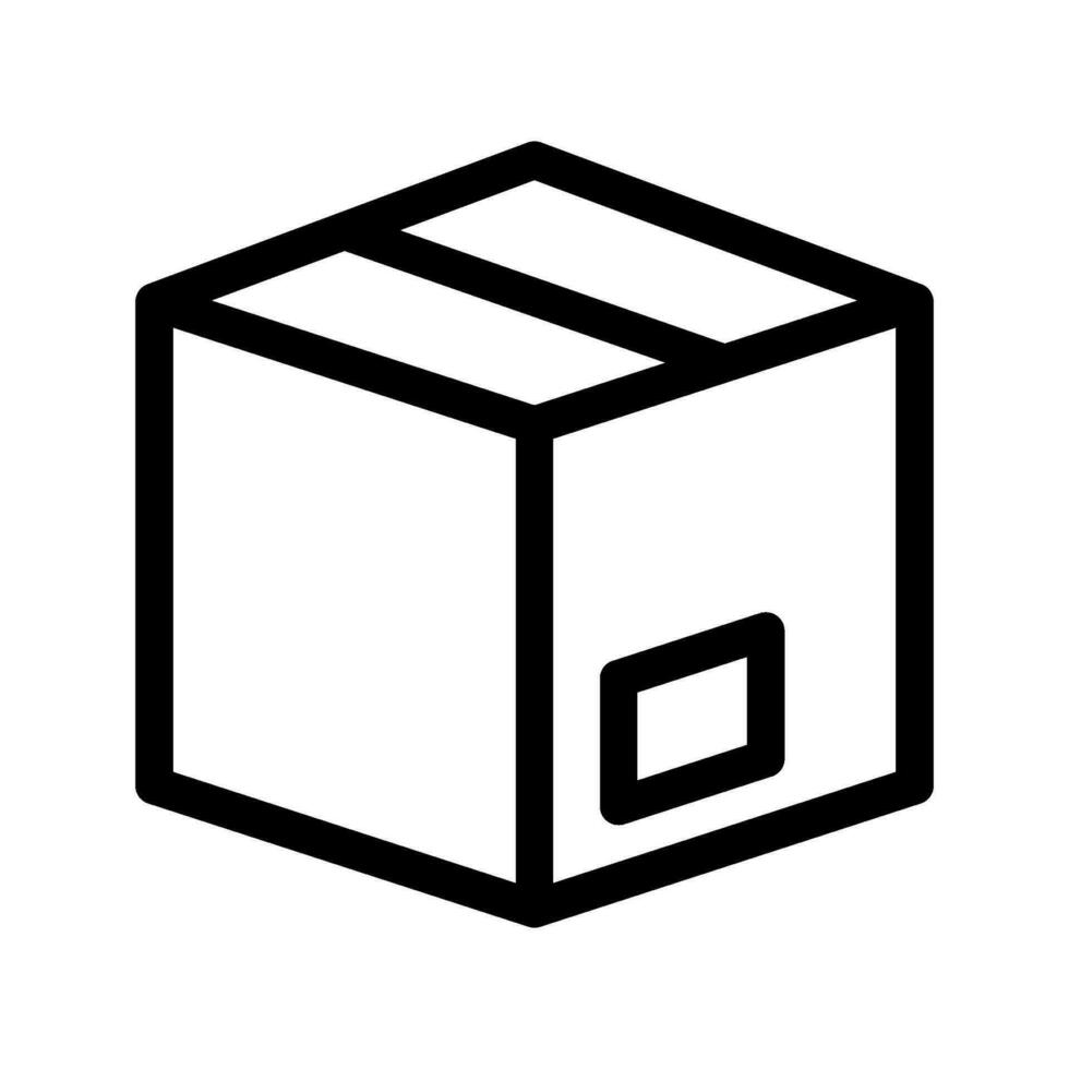 Parcel Icon Vector Symbol Design Illustration