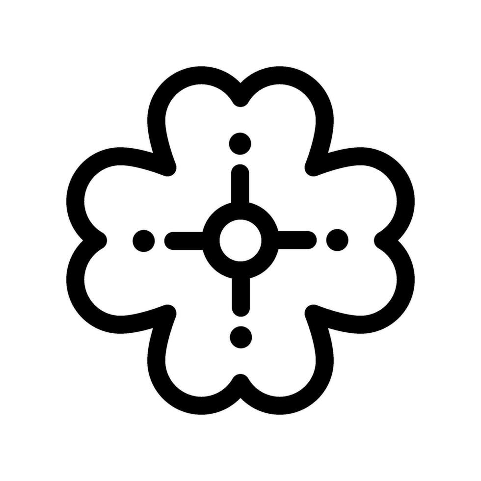 Sakura Icon Vector Symbol Design Illustration