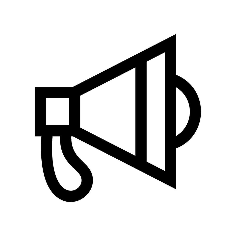 Megaphone Icon Vector Symbol Design Illustration