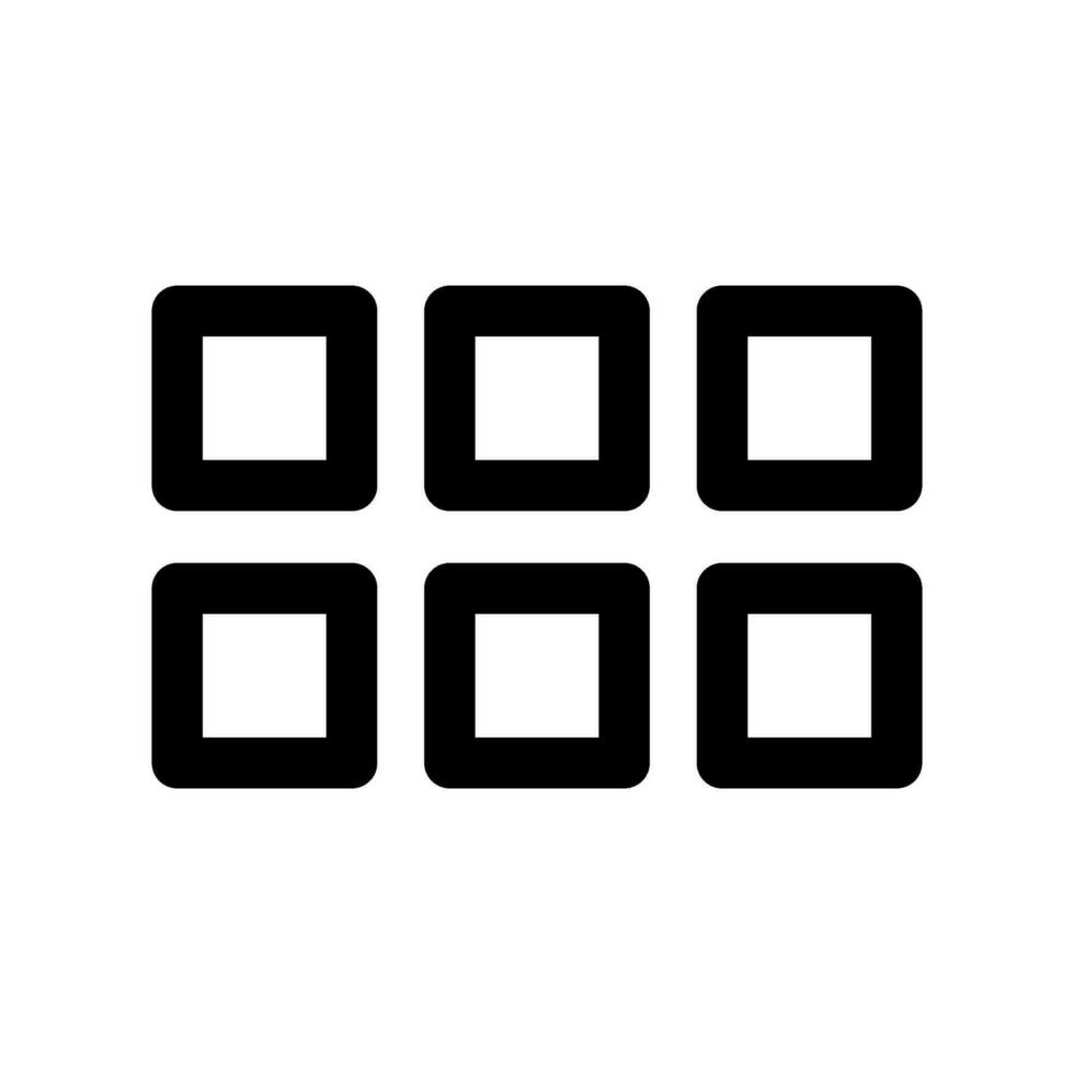 Dashboard Icon Vector Symbol Design Illustration