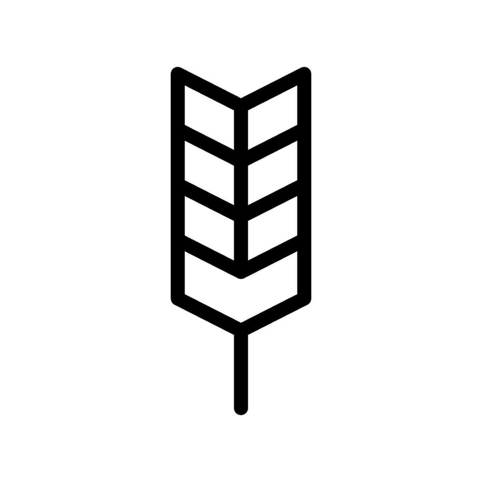 Wheat Icon Vector Symbol Design Illustration