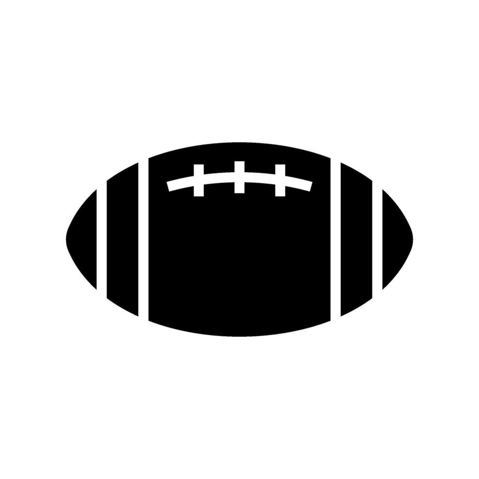 Rugby Icon Vector Symbol Design Illustration