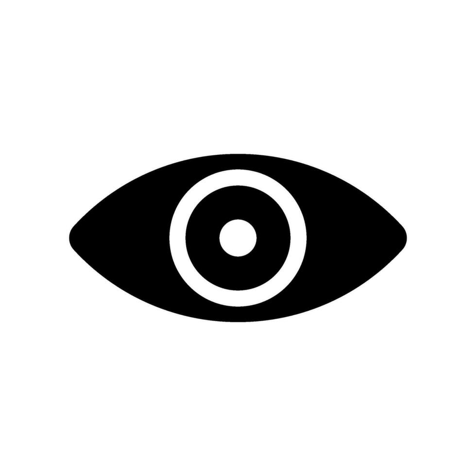 Eye Icon Vector Symbol Design Illustration