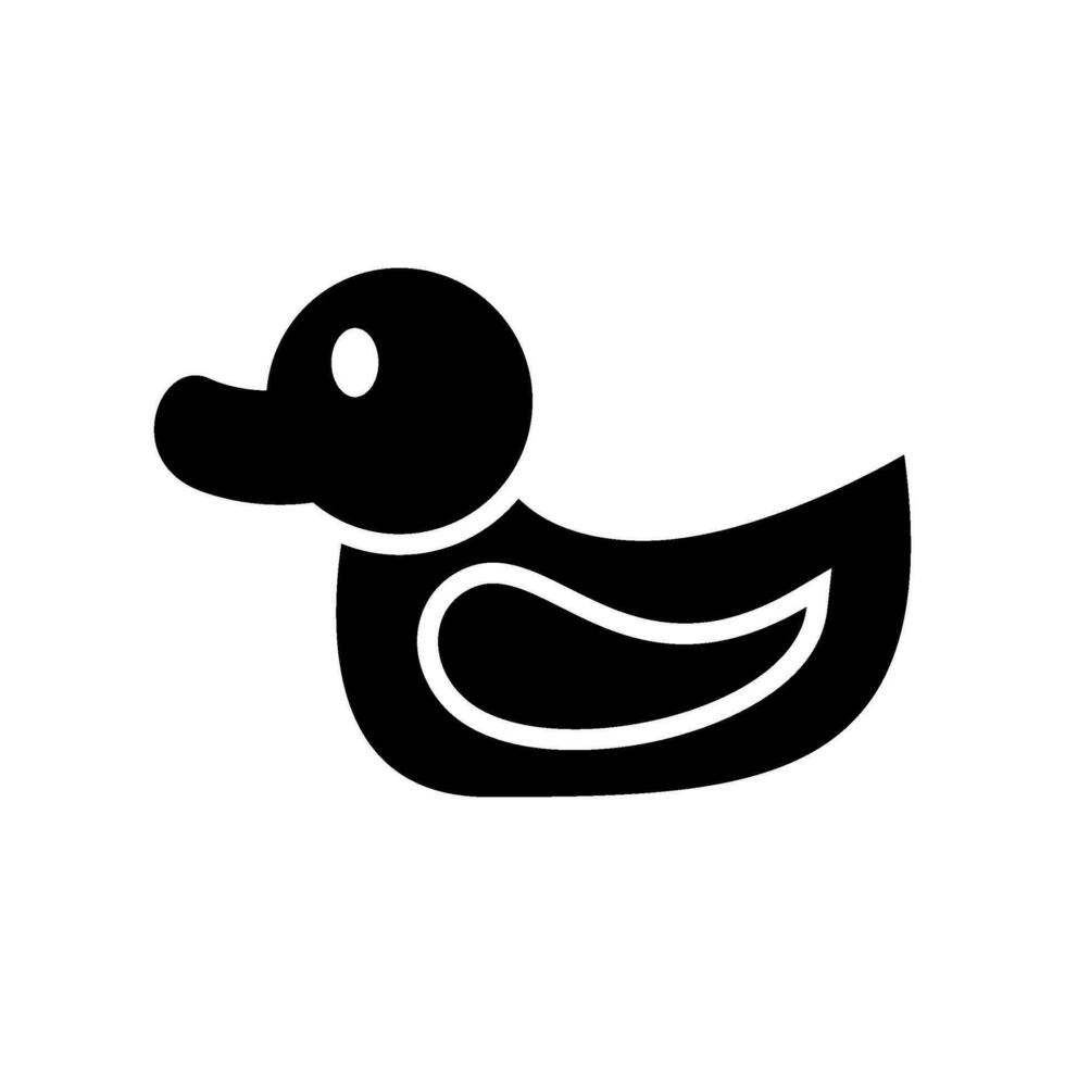 Pato icono vector símbolo diseño ilustración