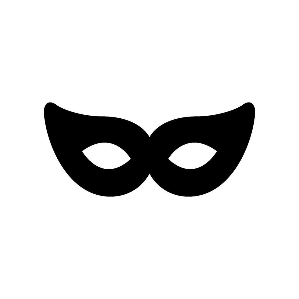 Face Mask Icon Vector Symbol Design Illustration