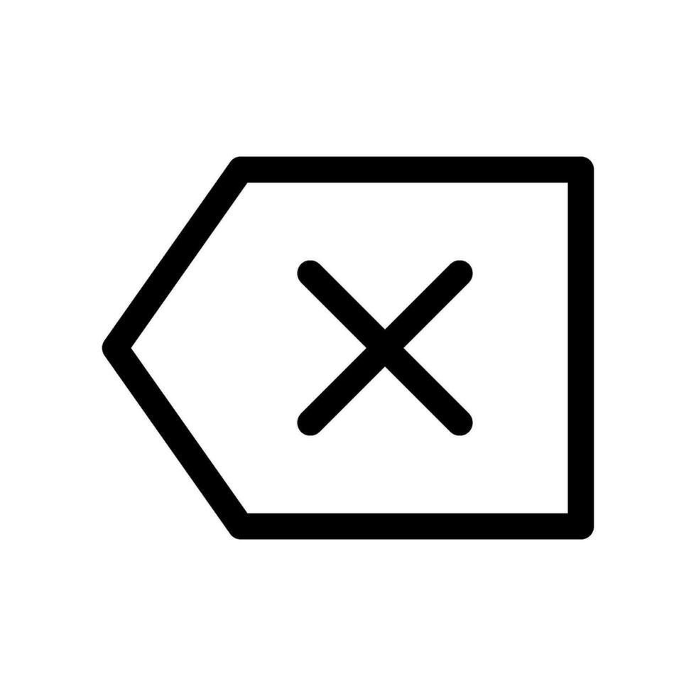 retroceso icono vector símbolo diseño ilustración