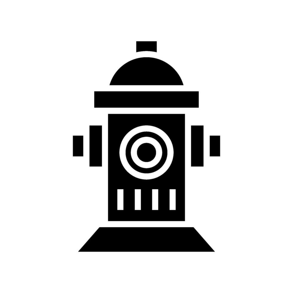 Hydrant Icon Vector Symbol Design Illustration