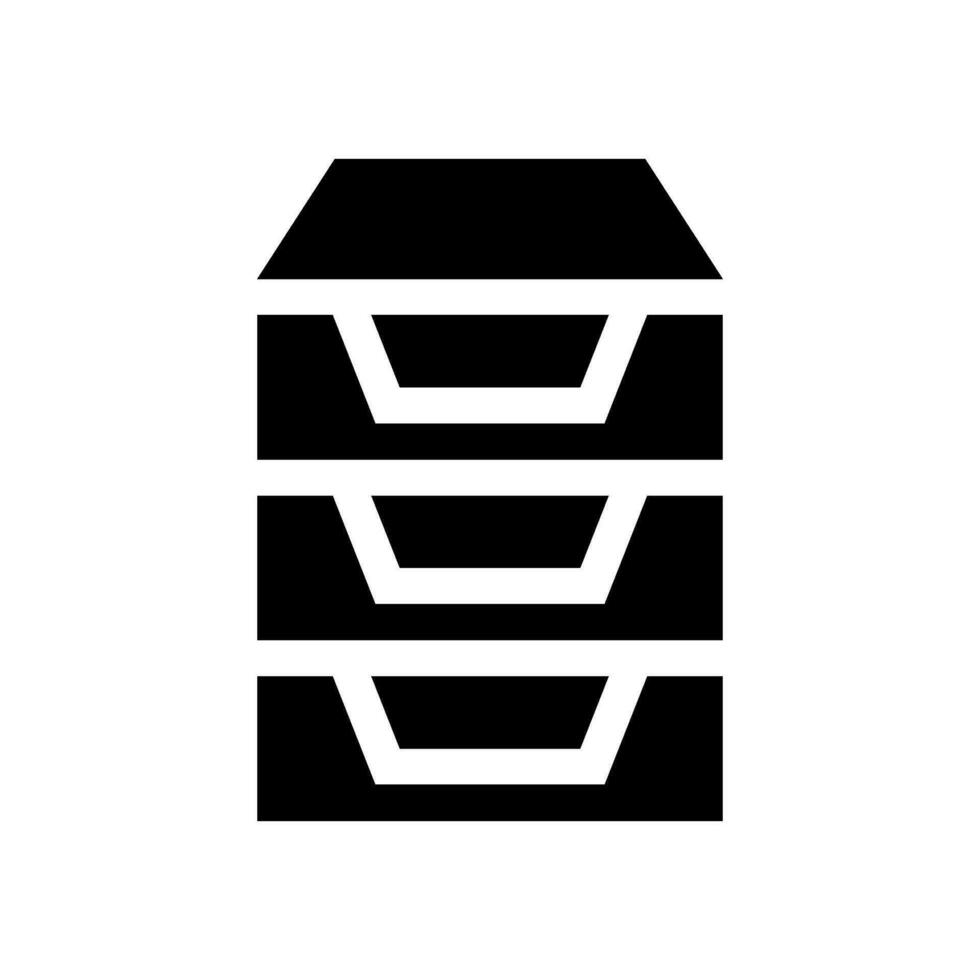 File Cabinet Icon Vector Symbol Design Illustration 26221596 Vector Art