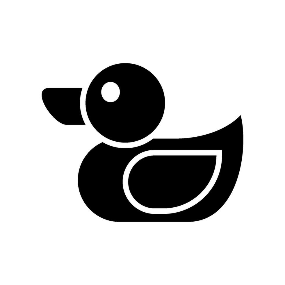 Duck Icon Vector Symbol Design Illustration