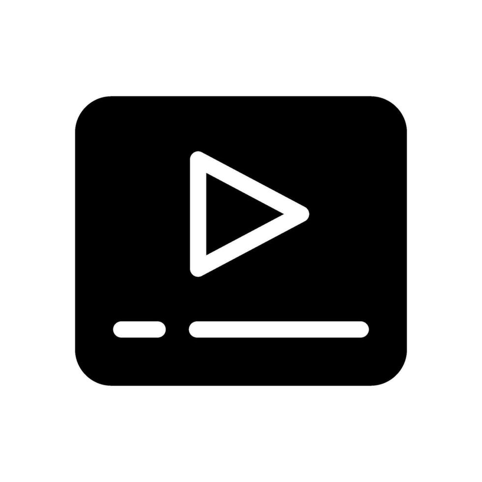 Streaming Icon Vector Symbol Design Illustration