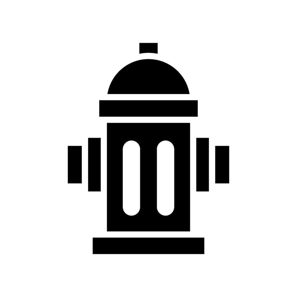 Hydrant Icon Vector Symbol Design Illustration