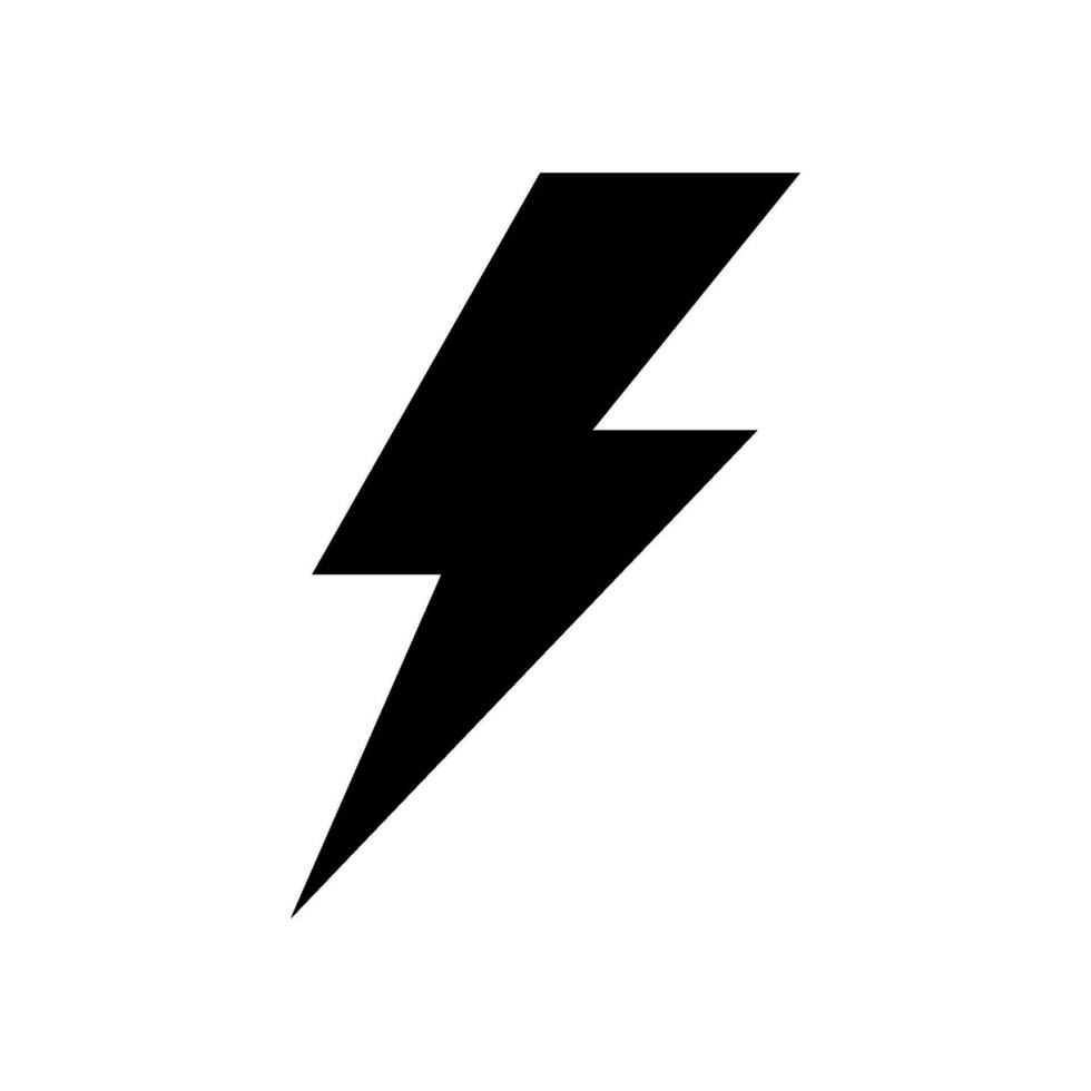 Electricity Icon Vector Symbol Design Illustration