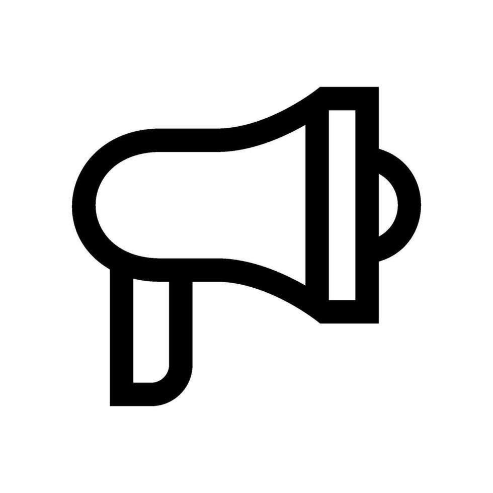 Megaphone Icon Vector Symbol Design Illustration