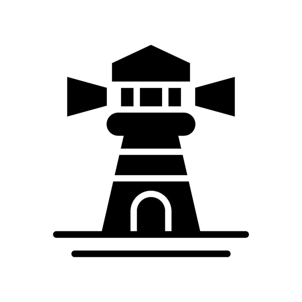 Lighthouse Icon Vector Symbol Design Illustration